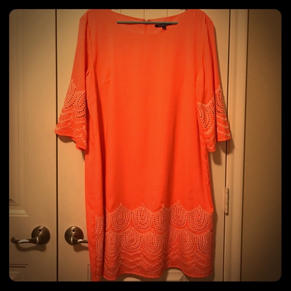 Gianni Bini Bright Coral Dress