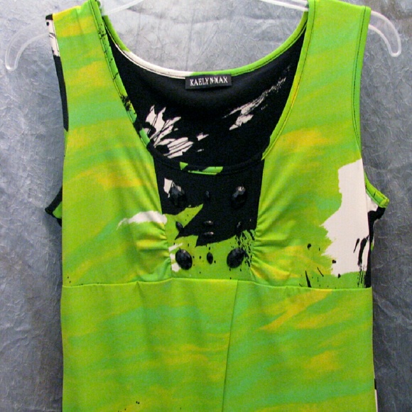 Kaelyn Max Dresses - (3/$23) Sleeveless dress, scoop neckline, Greenery Kaelyn Max Dresses - (3/$23) Sleeveless dress, scoop neckline, Greenery