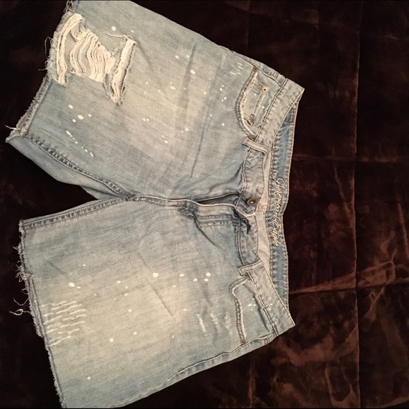 Size 14 American Eagle Cutoffs - distressed