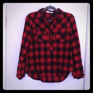 Red and black Plaid Shirt🔥