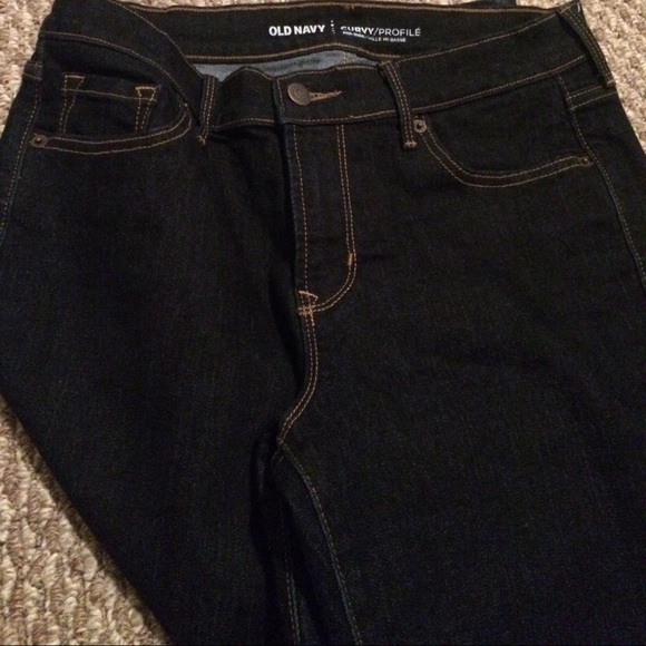 Old navy curvy size 8 skinny jeans - Picture 3 of 4