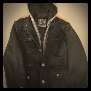 Affliction blazer / hoodie
