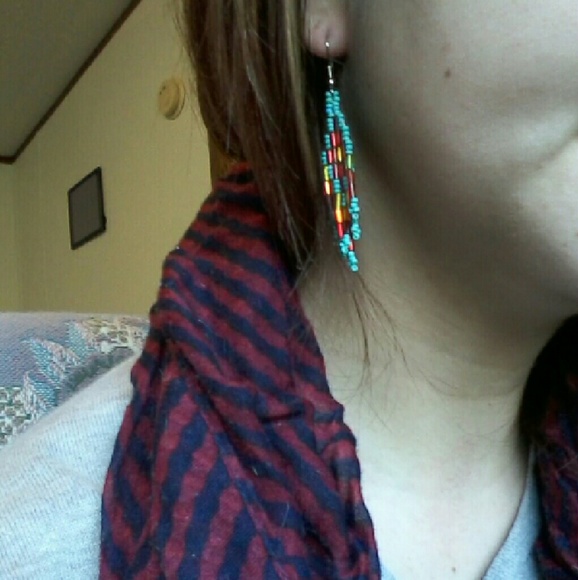 Colorful earrings - Picture 3 of 4