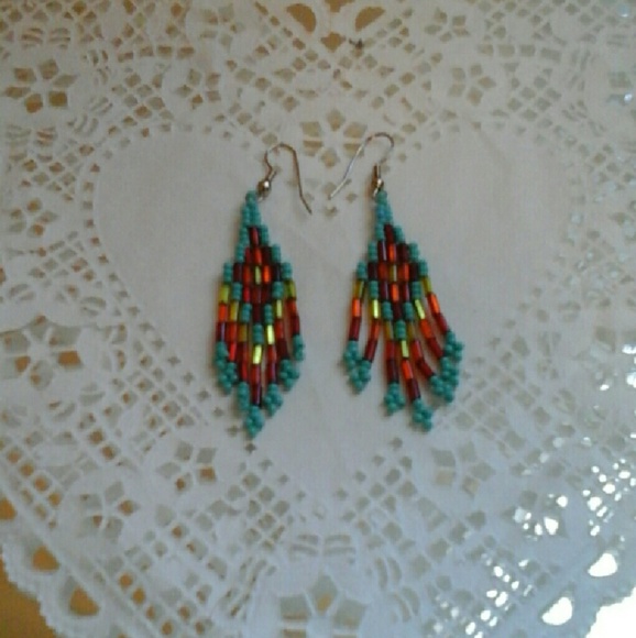 Colorful earrings - Picture 4 of 4