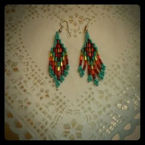 Colorful earrings