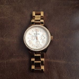Fossil Rose Gold Watch