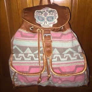 Tribal Print Backpack