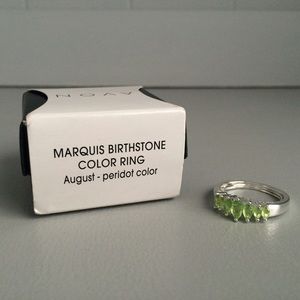 Birthstone Color Ring - Peridot (August)