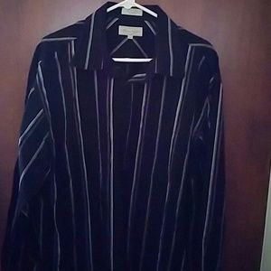 Men's xxl Eighty Eight Black Button Down Shirt