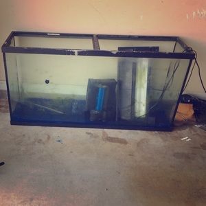 Good condition 65 gallon fish tank