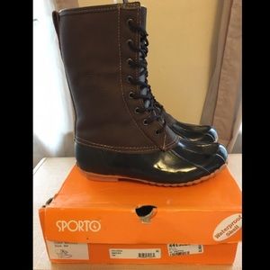Sporto Daphne boots size 8