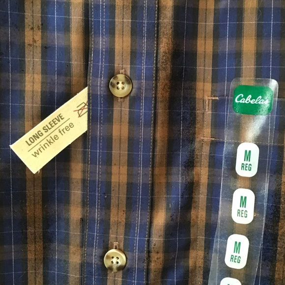 New  dress shirt outfitter series wrinkle free med - Picture 3 of 4