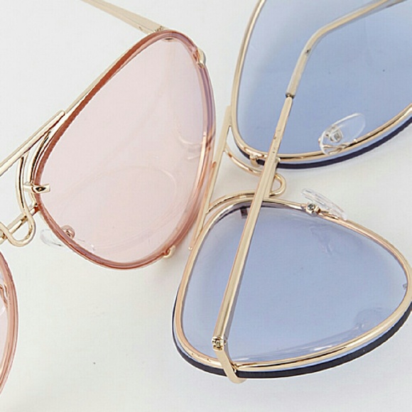 Barbie Inspired Lightly Tinted Aviator Sunglass - Picture 4 of 4