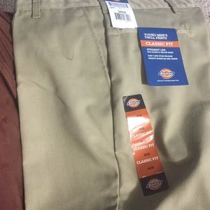 Young men's twill pants