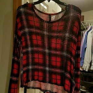 Long Sleeve Plaid Shirt