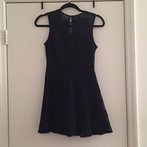 Banana Republic Black Lace Dress