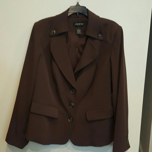 Lane bryant  darkbrown Jacket great condition