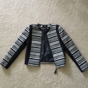 H&M printed blazer