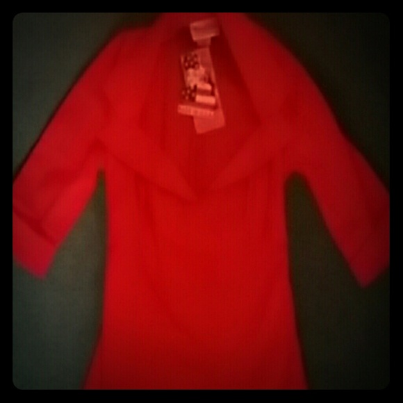 Pinup style red top new with tags