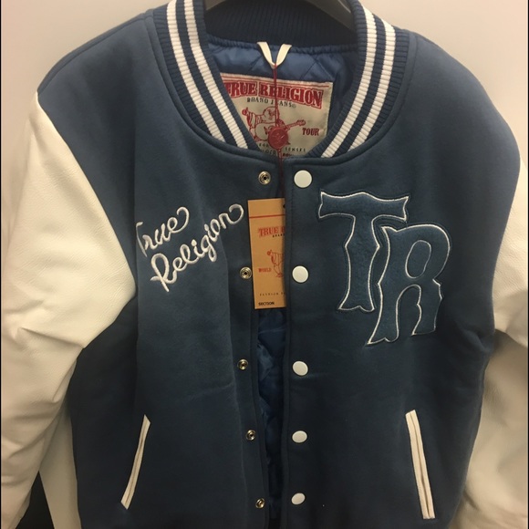 True Religion Varsity Jacket