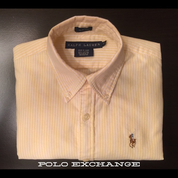 Polo Ralph Lauren 100% Cotton Slim Fit Shirt.