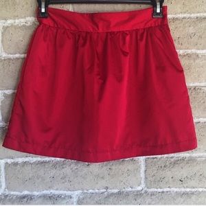 🎅🏼Silky Red Skirt -with tulle-🎅🏼