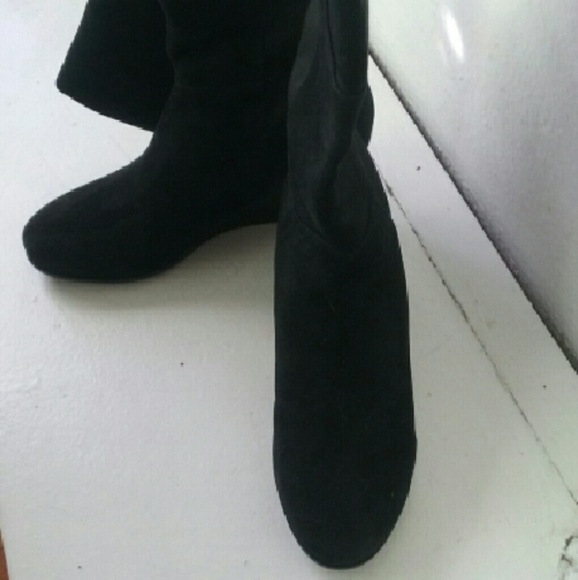 RockPort suede winter boots