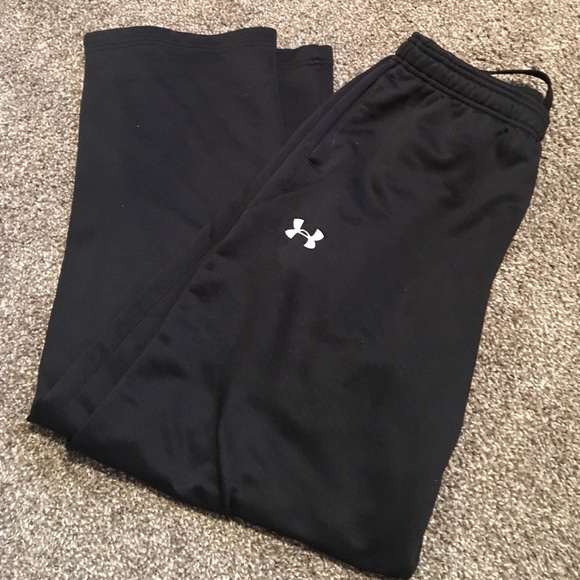 Black Under Armour sweat pants