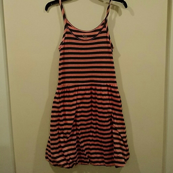 Striped-Tank sun dress