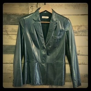 Chaiken and Capone black leather jacket