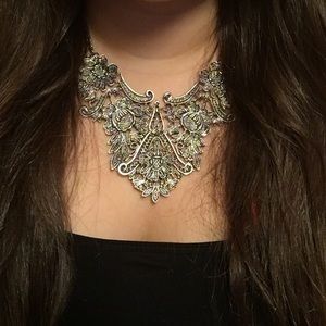 Silver Collar Necklace