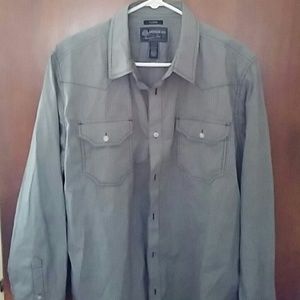 Men's xl American Rag Button Down Casual Shirt