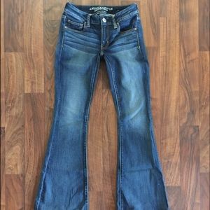 American Eagle Boho Flare Artist Jeans