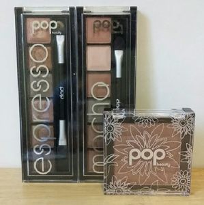 POPbeauty bundle - eyeshadow, bronzer