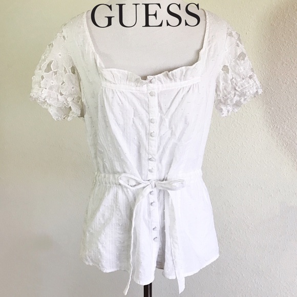 Guess White Top