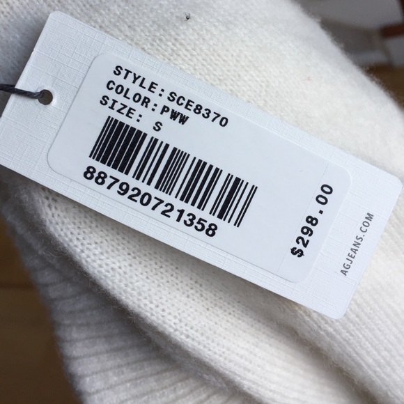 LAST ONE! AG 100% Cashmere Willow sweater - Picture 3 of 4