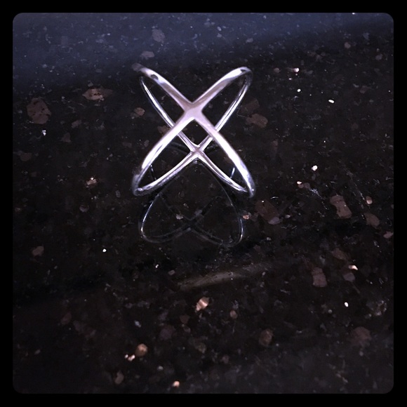 Sterling silver cross rings