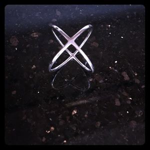 Sterling silver cross rings