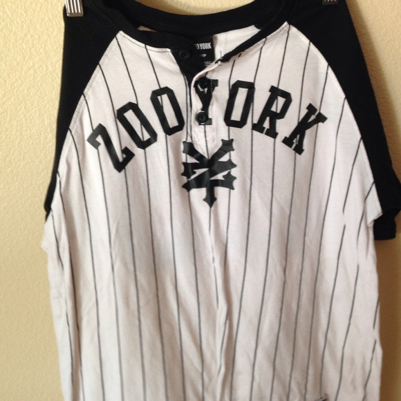 |SALE|Zoo York Pinstriped Raglan Top