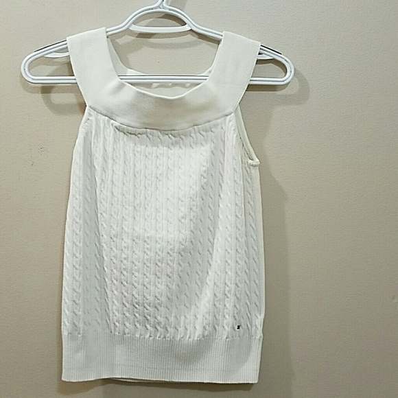 Tommy Hilfiger Cable Knit Sweater Tank - Picture 1 of 2