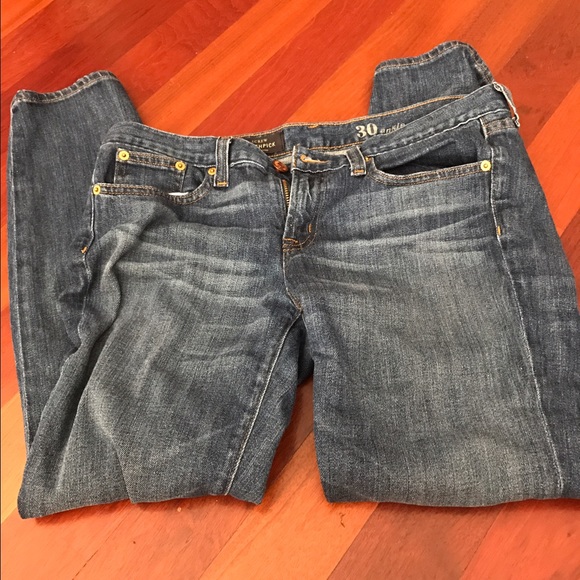 J crew toothpick jeans