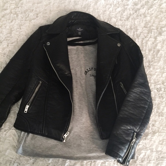 AE Moto Leather Jacket