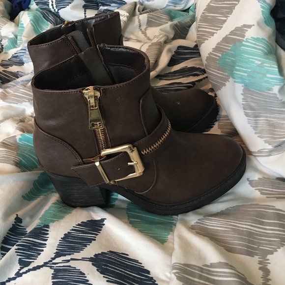 Brown Ankle Boots
