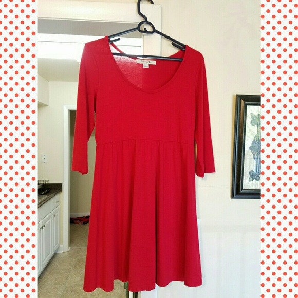 Forever 21 Red Dress