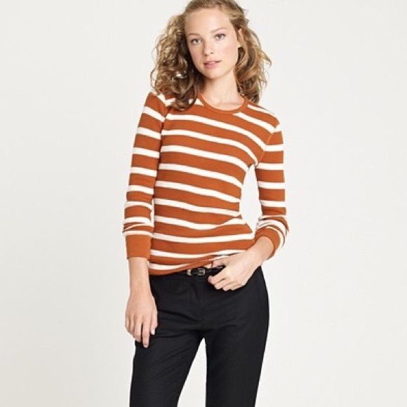 J Crew Rustic Orange Top