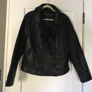 Faux leather jacket *ON HOLD*