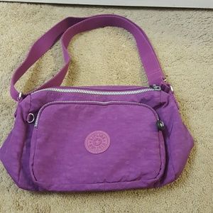 Kipling Reth crossbody- Grape