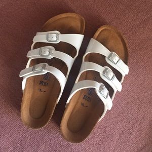 White Birkenstocks