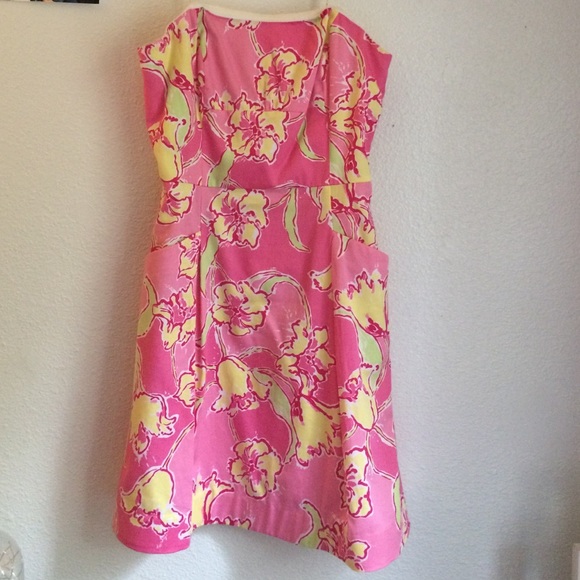 Lilly Pulitzer Strapless Dress