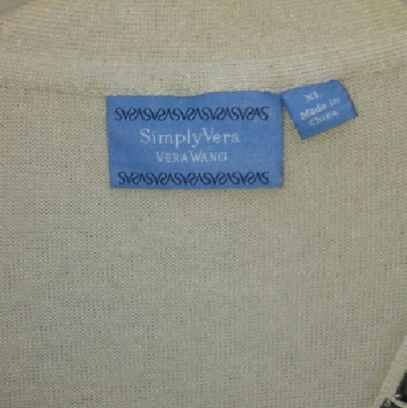 💥 Simply Vera Vera Wang cardigan💥 - Picture 3 of 4